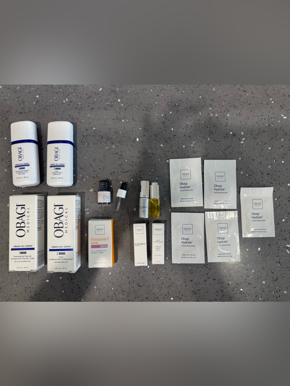Obagi Medical 10 piece set, new in box, see below for details